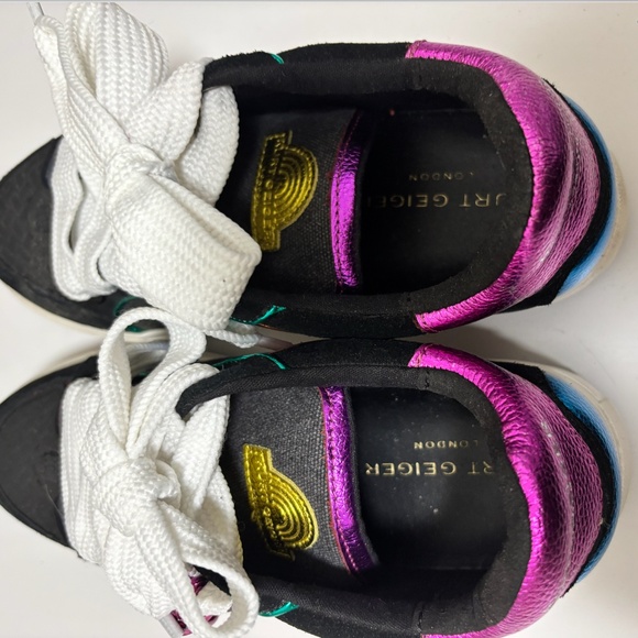 KURT GEIGER LONDON Women's Southbank Tag Platform Sneakers Sz 41 - Picture 2 of 10